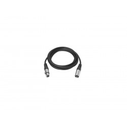 Vivolink XLR M/F cable 15 m Black Reference: PROAUDXLRMF15