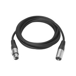 Vivolink XLR M/F cable 10 m Black Ref: PROAUDXLRMF10