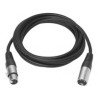 Vivolink XLR M/F cable 10 m Black Ref: PROAUDXLRMF10