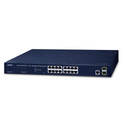 Planet IPv4/IPv6, 16-P 10/100/1000Bas Référence: GS-4210-16T2S