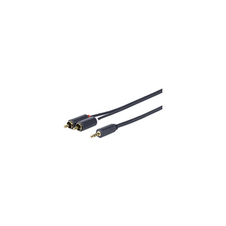 Vivolink 3.5MM - 2 X RCA M-M 7 Meter Ref: PROMJRCA7