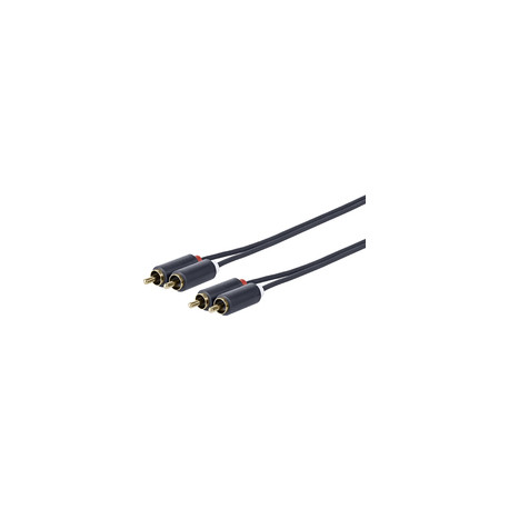 Vivolink 2 X RCA - 2 X RCA M-M 5 M Ref: PRORCARCA5
