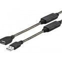 Vivolink USB 2.0 Cable A - A M - F 20 M Ref: PROUSBAAF20