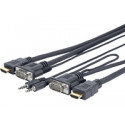 Vivolink Pro VGA + Audio and HDMI 3M Ref: PROVGAHDMIFLY3