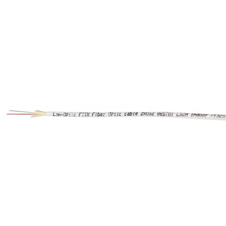 Lanview FTTH fibre cable 2 x 9/125 MY Reference: W126147446
