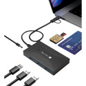 Techly Card Reader and Hub USB A/C Référence: W129035349