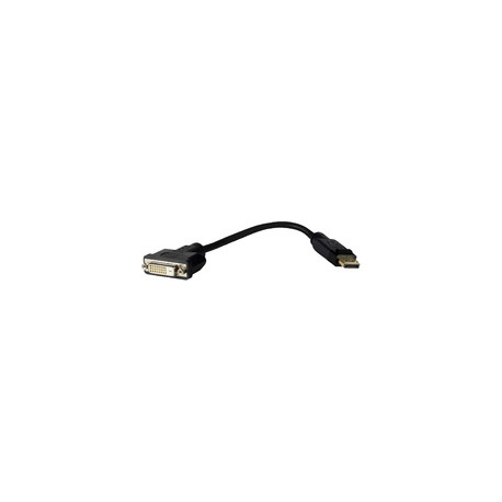 Vivolink Pro Displayport-DVI 24+1, 20cm Ref: PRODPADAPDVI
