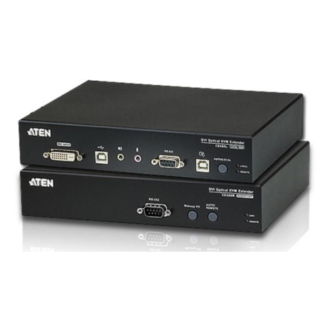 Aten DVI Optical Fiber KVM Extender Référence: CE680-AT-G