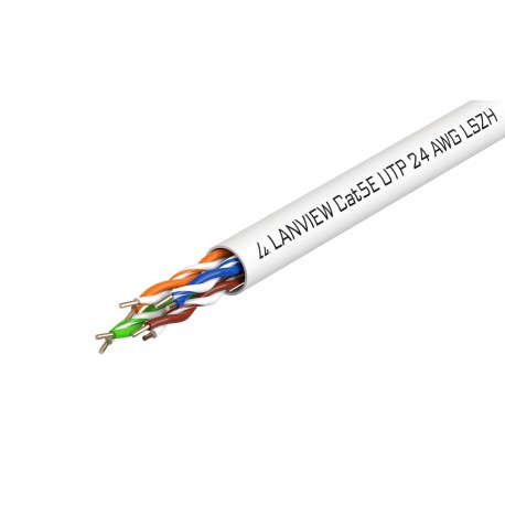 Lanview Lanview 305m Cat5e U-UTP Référence: W125941328