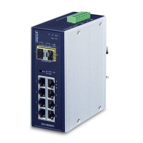 Planet IP30 Industrial 8* 1000TP Reference: IGS-10020MT