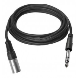 Vivolink XLR M - Stereo Jack 6.35mm 2 Reference: PROAUDXLRJACKS2