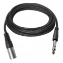 Vivolink XLR M - Stereo Jack 6.35mm 2 Reference: PROAUDXLRJACKS2