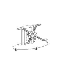 Erard Pro PLASMATECH socle fixe H:40cm Référence: 400451-ERARD