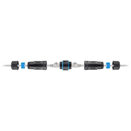 Lanview IP68 RJ45 Patch Cable Coupler Reference: W128586548