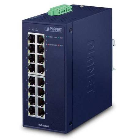 Planet IP30 Industrial 16-Port Référence: IGS-1600T