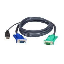 Aten KVM Cable USB PC to HD Switch Référence: 2L-5203U