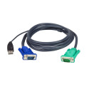 Aten KVM Cable USB PC to HD Switch Référence: 2L-5203U