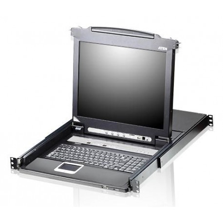 Aten 8 Port 17 LCD KVMP Switch Reference: W128301364