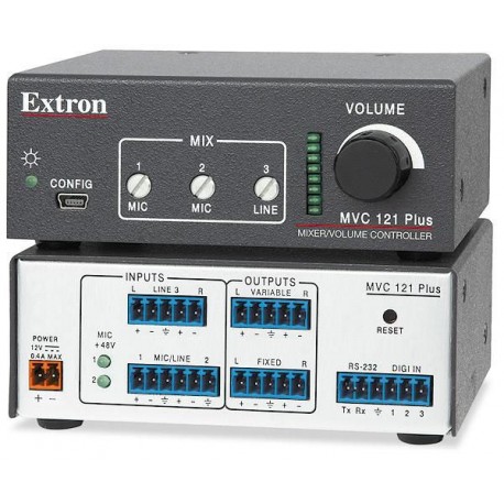 Extron MVC121 Plus, Three Input Reference: 60-1096-01