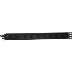 Lanview 19`` rack mount power strip, Reference: W128237536