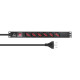 Lanview 1U 19 inch 6 port Type F/J, Reference: W128456518