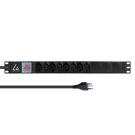 Lanview 19 rack mount power strip, 8 Référence: W128862726