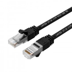 Lanview CAT6A S/FTP 0,5m Black LSZH, Reference: W128483958