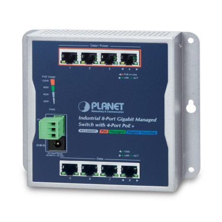 Planet IP30, IPv6/IPv4, 8-P 1000TP Reference: WGS-804HPT