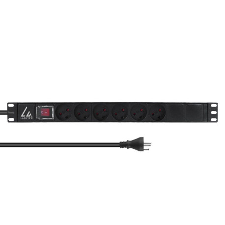 Lanview 19'' rack mount power strip, Reference: W128237537