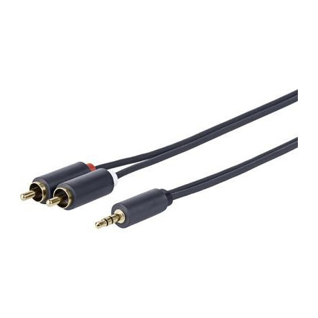 Vivolink 3.5MM - 2 X RCA M-M Reference: PROMJRCA0.5