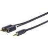 Vivolink 3.5MM - 2 X RCA M-M Reference: PROMJRCA0.5
