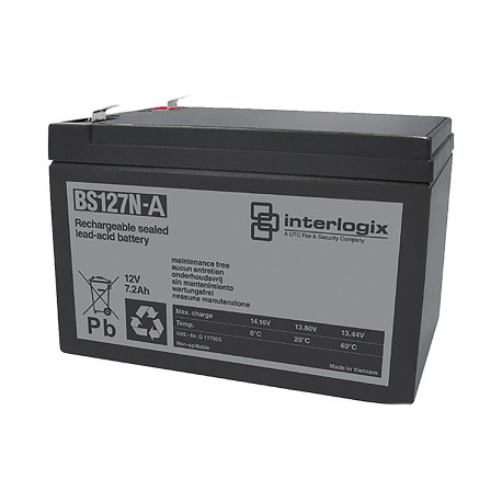 Aritech Sealed lead-acid battery, 12 Reference: W128181462