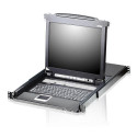 Aten 8 Port 19 LCD KVMP Switch, Référence: CL5708N-ATA-2XK06ITG