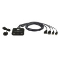 Aten 2-Port USB FHD HDMI Cable KVM Référence: W126745834