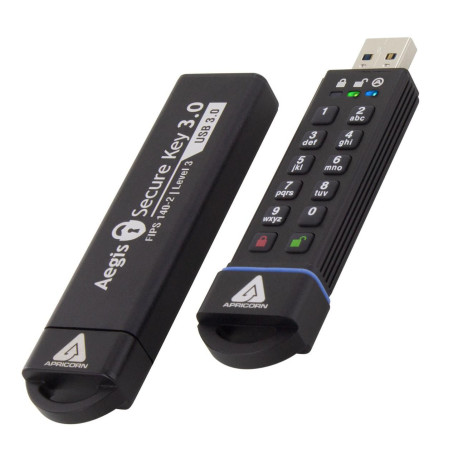 Apricorn Aegis Secure Key USB3 480GB Référence: ASK3-480GB
