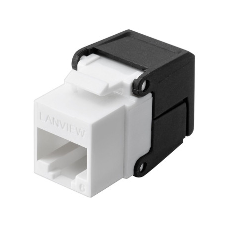 Lanview Cat6 Unshielded flip jack Reference: W125941376
