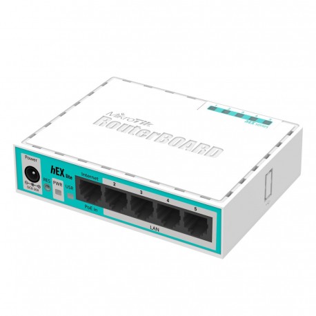 MikroTik RouterBOARD hEX lite Référence: RB750R2