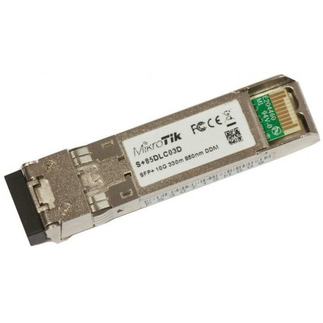 MikroTik SFP+ module 10G MM Référence: S+85DLC03D