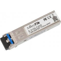 MikroTik SFP module 1.25G SM Référence: S-31DLC20D