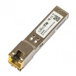 MikroTik RJ45 SFP 10/100/1000M Référence: S-RJ01