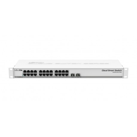 MikroTik Cloud Smart Switch Référence: CSS326-24G-2S+RM