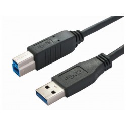 Bachmann USB 3.0 cable A/B 1,0m Référence: W125899148