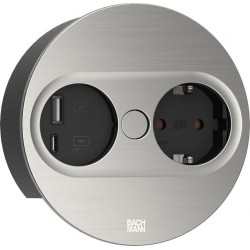 Bachmann TWIST 2 1xCEE7/3 1xUSB A/C 22W Référence: W128494498
