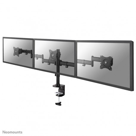 Neomounts Tilt/Turn/Rotate Triple Desk Référence: NM-D135D3BLACK
