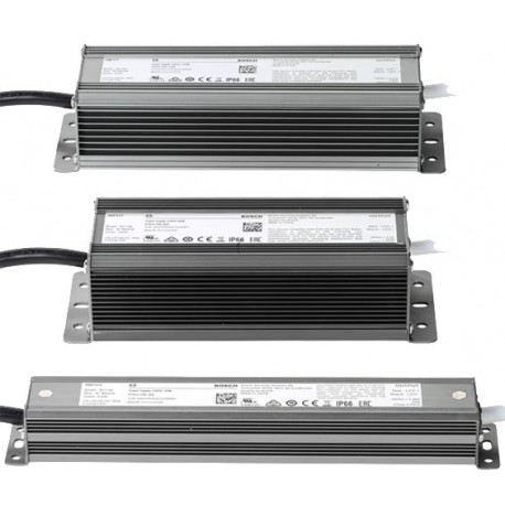 Bosch PSU 60W, 100-240VAC In, 24VDC Référence: PSU-IIR-60-B
