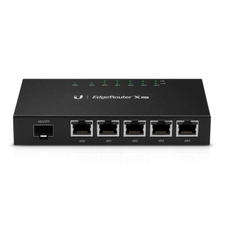 Ubiquiti EdgeRouter X, 5-port Gb 1xSFP Référence: ER-X-SFP