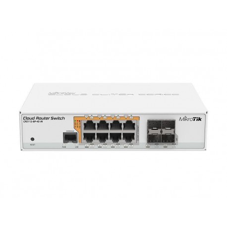 MikroTik Cloud Router Switch Référence: CRS112-8P-4S-IN