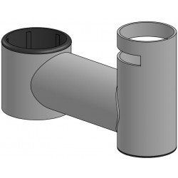 Ergonomic Solutions Swingarm SP1, 100mm w/ 78mm Référence: W128882969