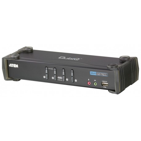 Aten 4p USB KVMP Supp DVI Display Référence: CS1764A-AT-G