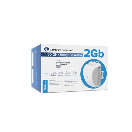 Cambium Networks 60GHz Bridge in a Box 2Gb Référence: W128438305